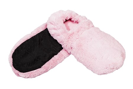 Chaussons bouillote rose